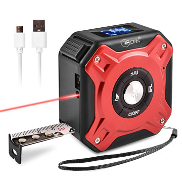 Pocket USB Laser Distância Ferramenta de medição de laser